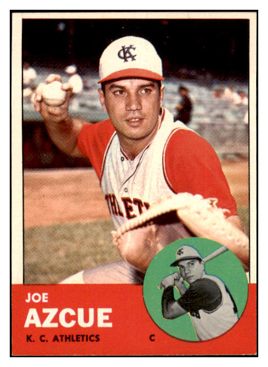 1963 Topps Baseball #501 Joe Azcue A's NR-MT 477145