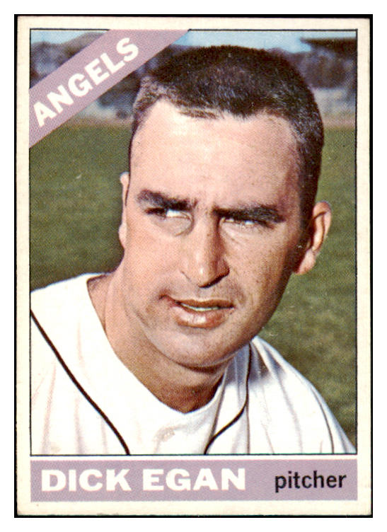 1966 Topps Baseball #536 Dick Egan Angels EX-MT 477147