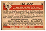 1953 Bowman Color Baseball #137 Sam Dente White Sox VG 477149