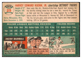 1954 Topps Baseball #025 Harvey Kuenn Tigers EX 477170