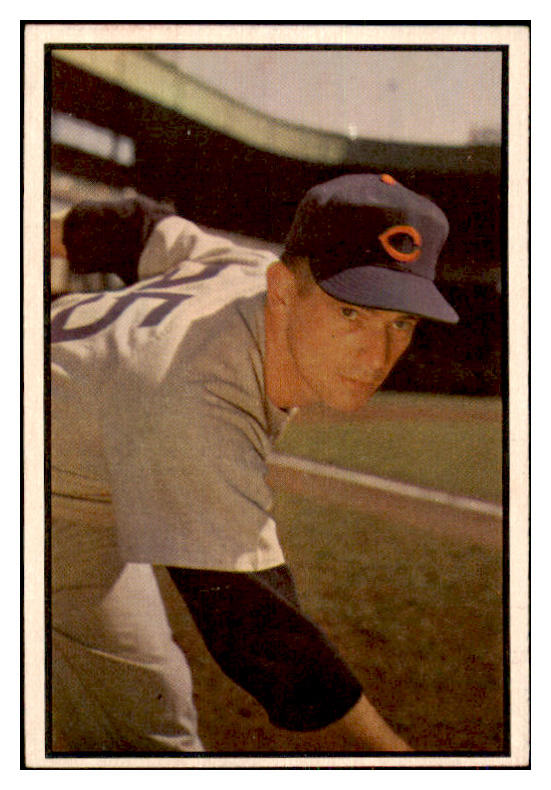 1953 Bowman Color Baseball #154 Turk Lown Cubs EX-MT 477184