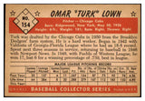 1953 Bowman Color Baseball #154 Turk Lown Cubs EX-MT 477184