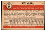 1953 Bowman Color Baseball #067 Mel Clark Phillies EX+/EX-MT 477202