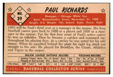 1953 Bowman Color Baseball #039 Paul Richards White Sox EX+/EX-MT 477209