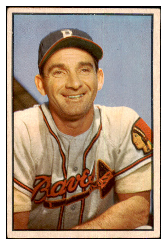 1953 Bowman Color Baseball #005 Sid Gordon Braves EX+/EX-MT 477219