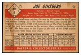 1953 Bowman Color Baseball #006 Joe Ginsberg Tigers EX+/EX-MT 477220