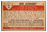 1953 Bowman Color Baseball #020 Don Lenhardt Browns EX 477226