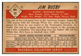 1953 Bowman Color Baseball #015 Jim Busby Senators EX-MT 477240