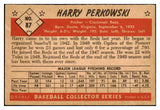 1953 Bowman Color Baseball #087 Harry Perkowski Reds EX-MT 477251