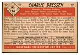 1953 Bowman Color Baseball #124 Charlie Dressen Dodgers EX-MT 477264