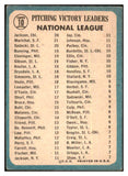 1965 Topps Baseball #010 N.L. Win Leaders Juan Marichal VG-EX 477281
