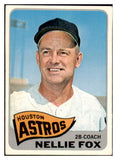 1965 Topps Baseball #485 Nellie Fox Astros EX 477305