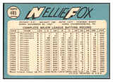 1965 Topps Baseball #485 Nellie Fox Astros EX 477305
