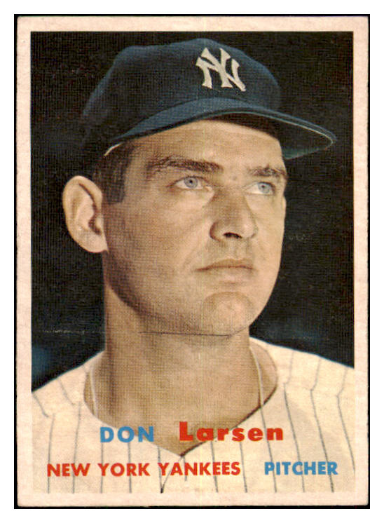 1957 Topps Baseball #175 Don Larsen Yankees VG-EX 477325
