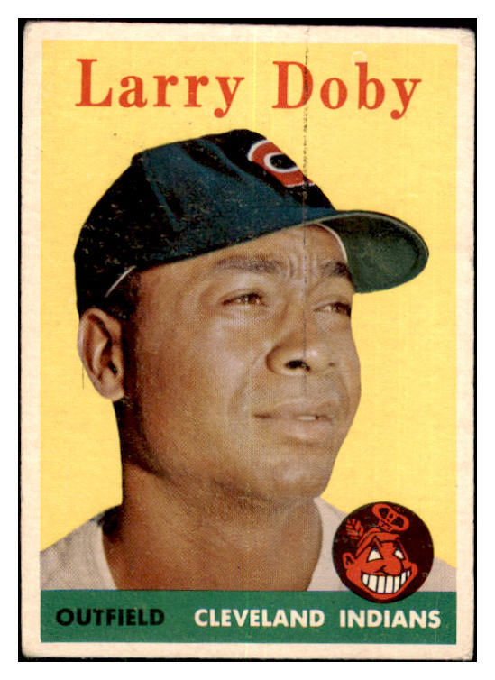 1958 Topps Baseball #424 Larry Doby Indians GD-VG 477331