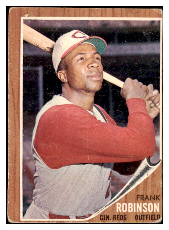 1962 Topps Baseball #350 Frank Robinson Reds GD-VG 477333