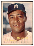 1957 Topps Baseball #082 Elston Howard Yankees EX+/EX-MT 477363