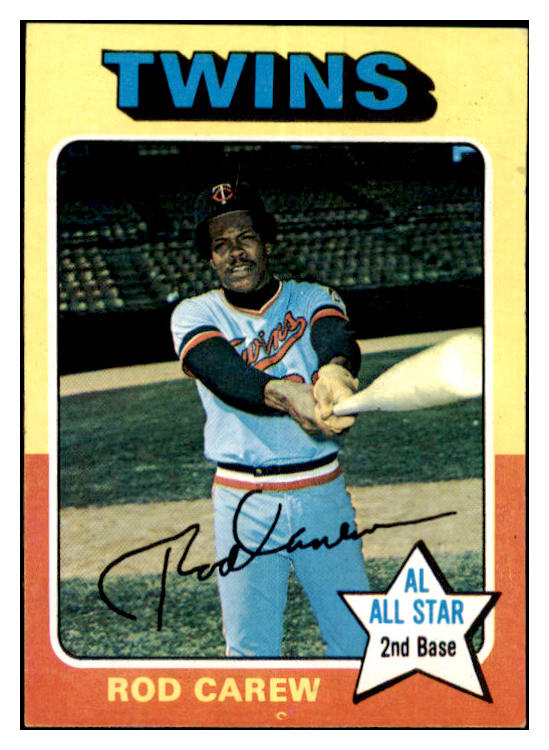 1975 Topps Baseball #600 Rod Carew Twins NR-MT 477378