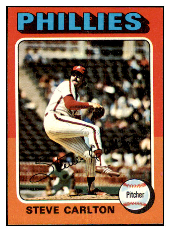 1975 Topps Baseball #185 Steve Carlton Phillies NR-MT 477379