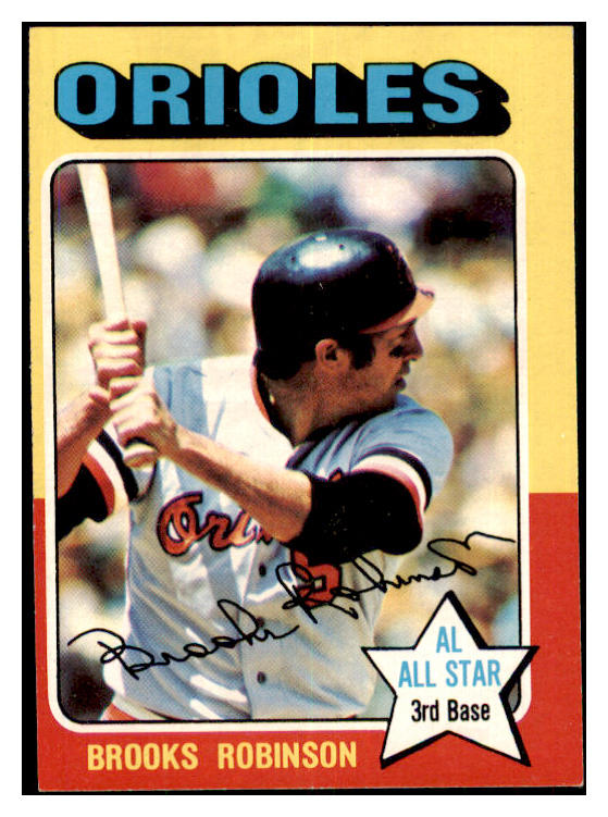 1975 Topps Baseball #050 Brooks Robinson Orioles NR-MT 477405