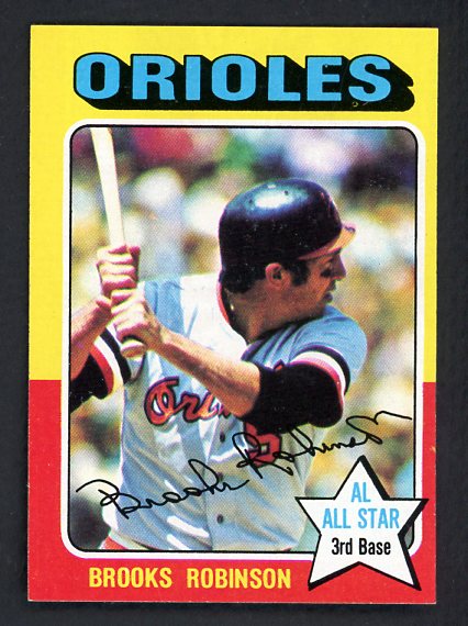 1975 Topps Baseball #050 Brooks Robinson Orioles NR-MT 477406