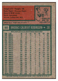 1975 Topps Baseball #050 Brooks Robinson Orioles NR-MT 477406