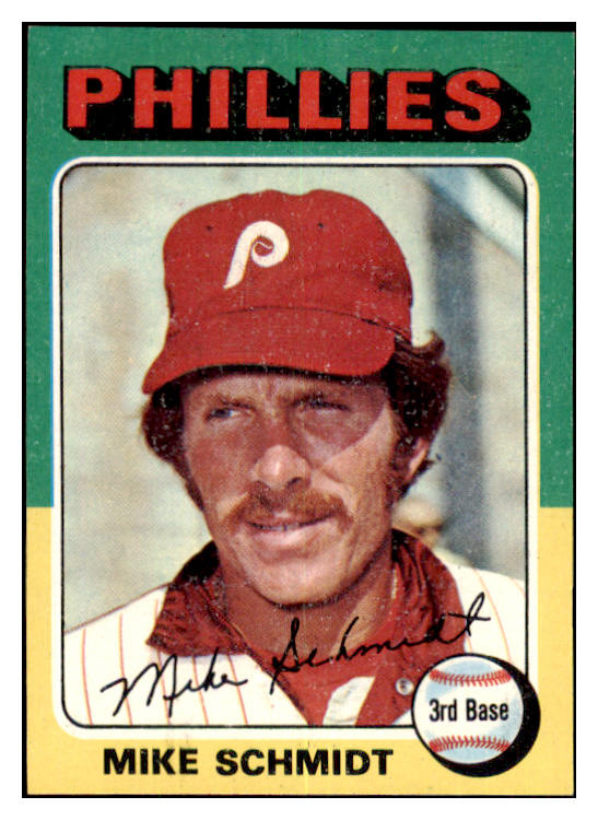 1975 Topps Baseball #070 Mike Schmidt Phillies NR-MT 477411