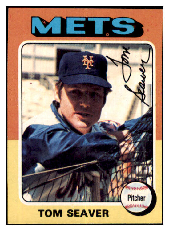 1975 Topps Baseball #370 Tom Seaver Mets NR-MT 477412