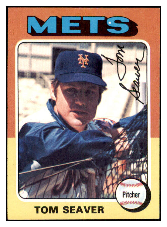 1975 Topps Baseball #370 Tom Seaver Mets NR-MT 477413
