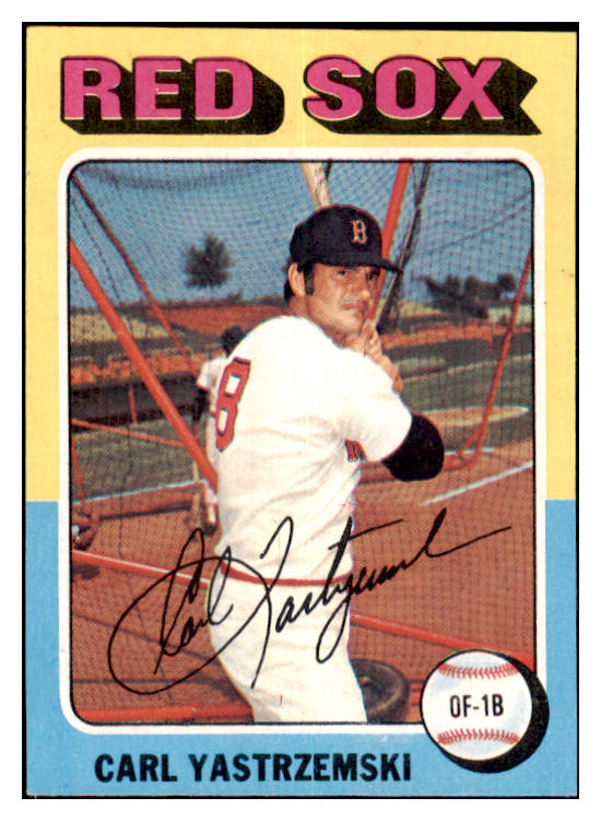 1975 Topps Baseball #280 Carl Yastrzemski Red Sox NR-MT 477417