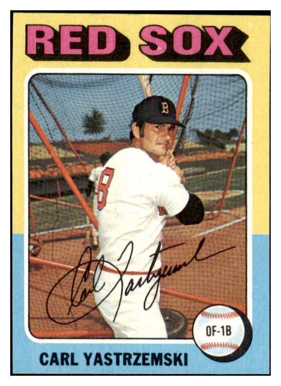 1975 Topps Baseball #280 Carl Yastrzemski Red Sox NR-MT 477418