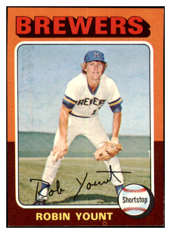 1975 Topps Baseball #223 Robin Yount Brewers NR-MT 477420