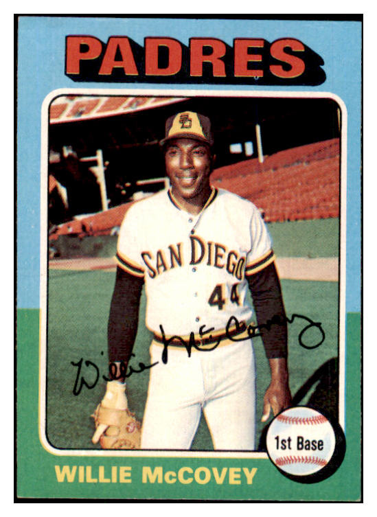 1975 Topps Baseball #450 Willie McCovey Padres EX-MT 477442