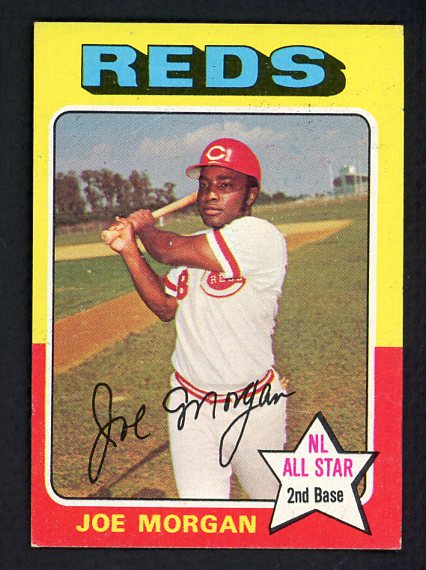 1975 Topps Baseball #180 Joe Morgan Reds EX-MT 477443