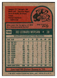 1975 Topps Baseball #180 Joe Morgan Reds EX-MT 477443