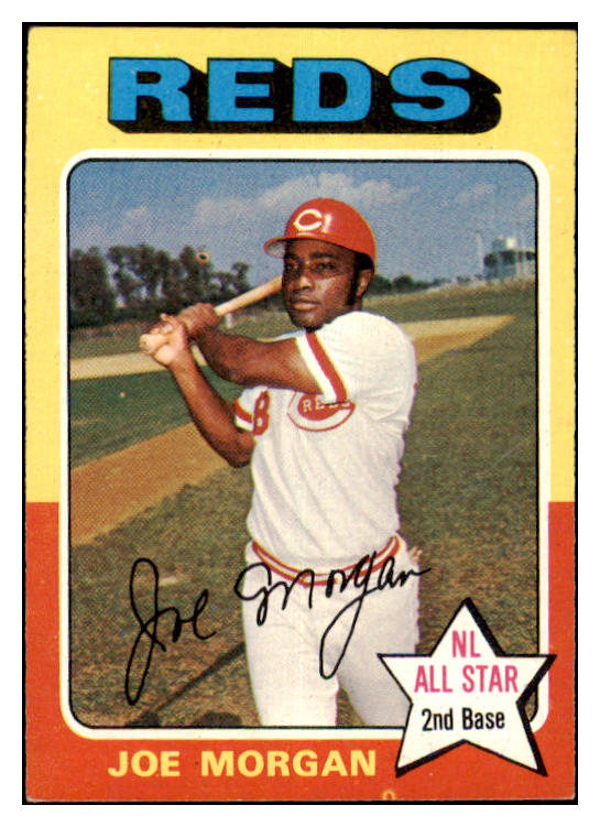 1975 Topps Baseball #180 Joe Morgan Reds EX-MT 477444