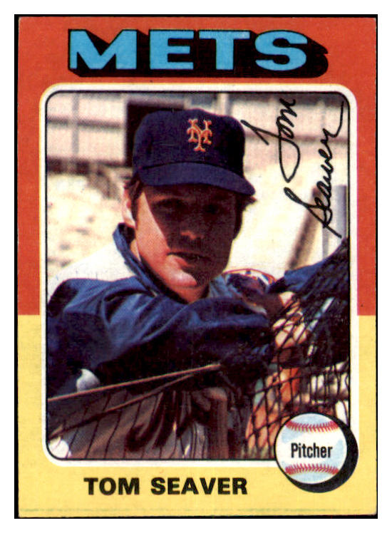 1975 Topps Baseball #370 Tom Seaver Mets EX-MT 477463