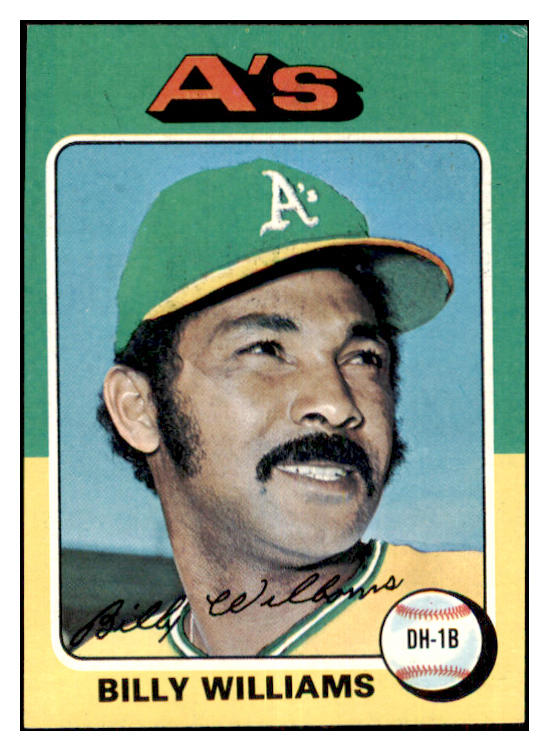 1975 Topps Baseball #545 Billy Williams A's EX-MT 477469