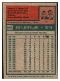 1975 Topps Baseball #545 Billy Williams A's EX-MT 477469