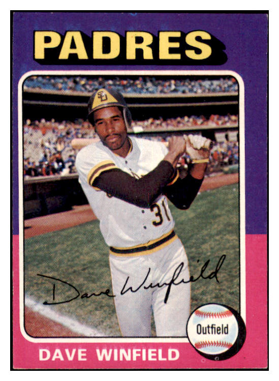 1975 Topps Baseball #061 Dave Winfield Padres EX-MT 477470