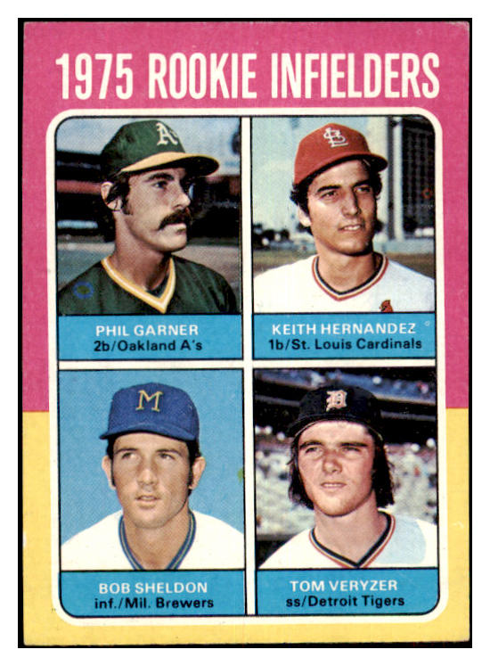 1975 Topps Baseball #623 Keith Hernandez Cardinals EX 477492