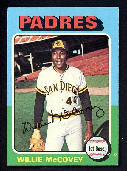 1975 Topps Baseball #450 Willie McCovey Padres EX 477499