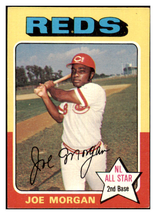 1975 Topps Baseball #180 Joe Morgan Reds EX 477501