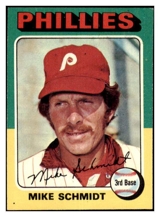 1975 Topps Baseball #070 Mike Schmidt Phillies EX 477514