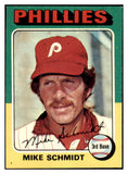 1975 Topps Baseball #070 Mike Schmidt Phillies EX 477514