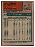 1975 Topps Baseball #545 Billy Williams A's EX 477517