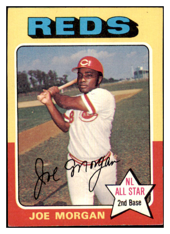 1975 Topps Baseball #180 Joe Morgan Reds VG-EX 477544