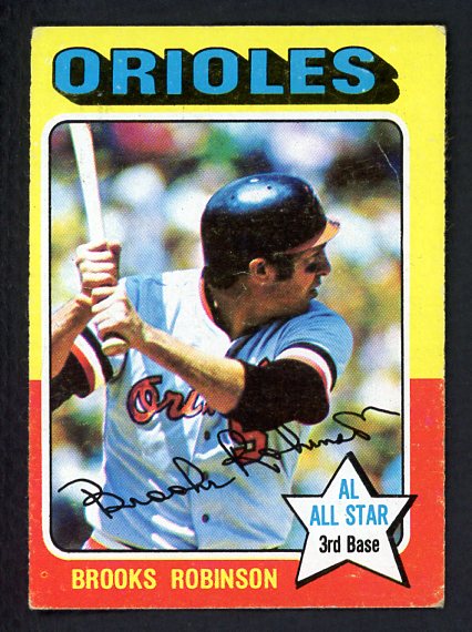 1975 Topps Baseball #050 Brooks Robinson Orioles VG-EX 477552