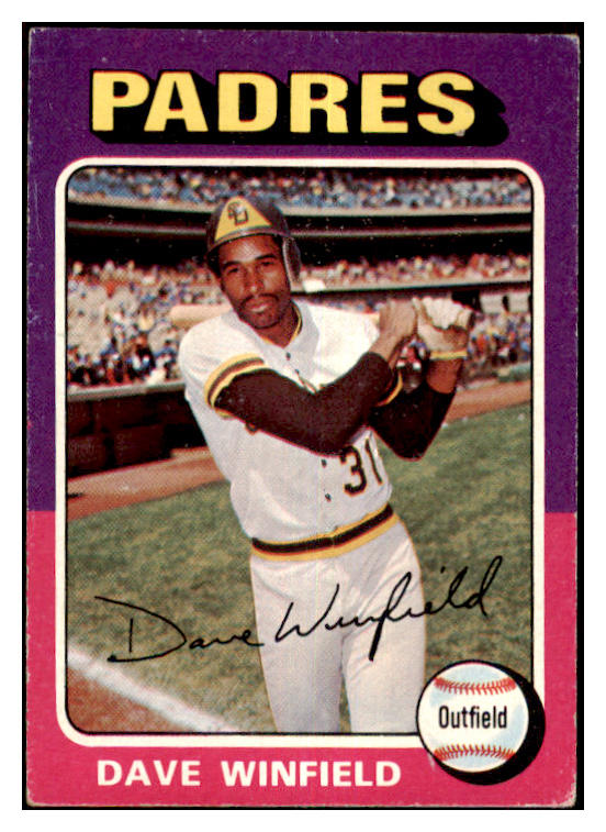 1975 Topps Baseball #061 Dave Winfield Padres VG-EX 477563