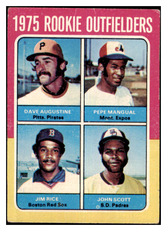 1975 Topps Baseball #616 Jim Rice Red Sox VG 477568